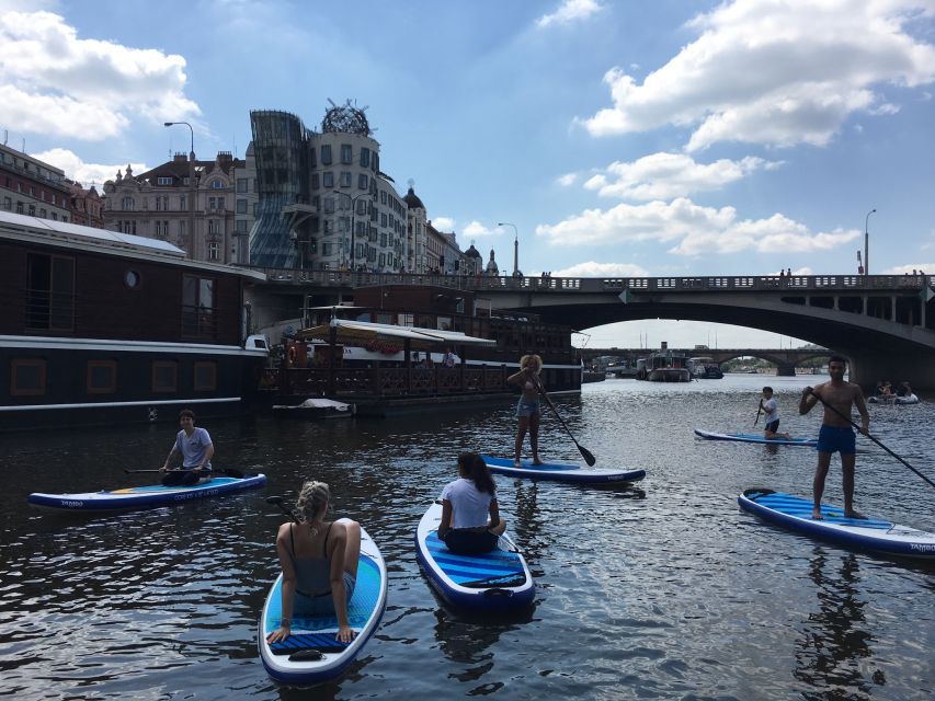 Prague: 2-Hour Paddle Boarding in the City Centre - Your first lesson on the board