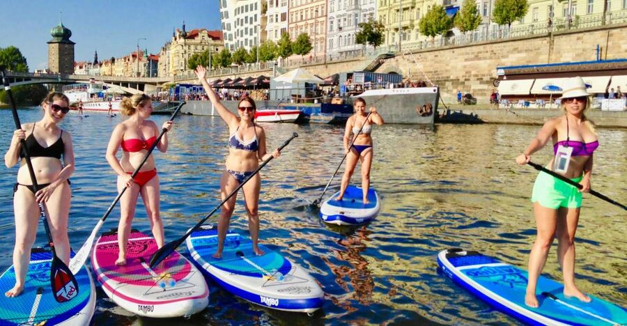 Prague: 2-Hour Paddle Boarding in the City Centre - Two hours among Prague’s bridges