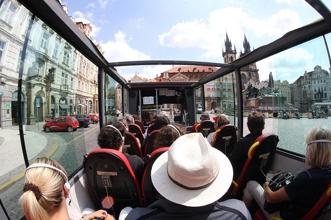 Prague 2-hour Panoramic Bus Tour - The open bus and audio commentary