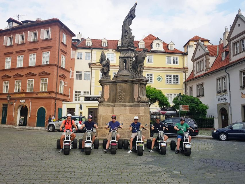 Prague: 2-Hour Trike Live Guided Tour of Old Town - Weather, clothing, and riding limits