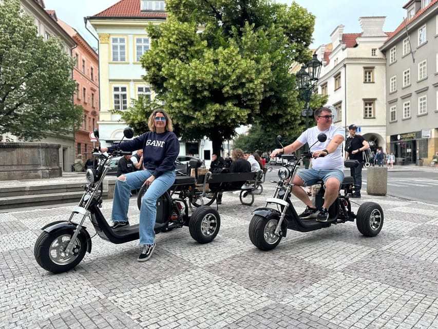 Prague: 2 hours FUN TRIKE tour in Prague with guide - Parks, Viewpoints, and Better Photos
