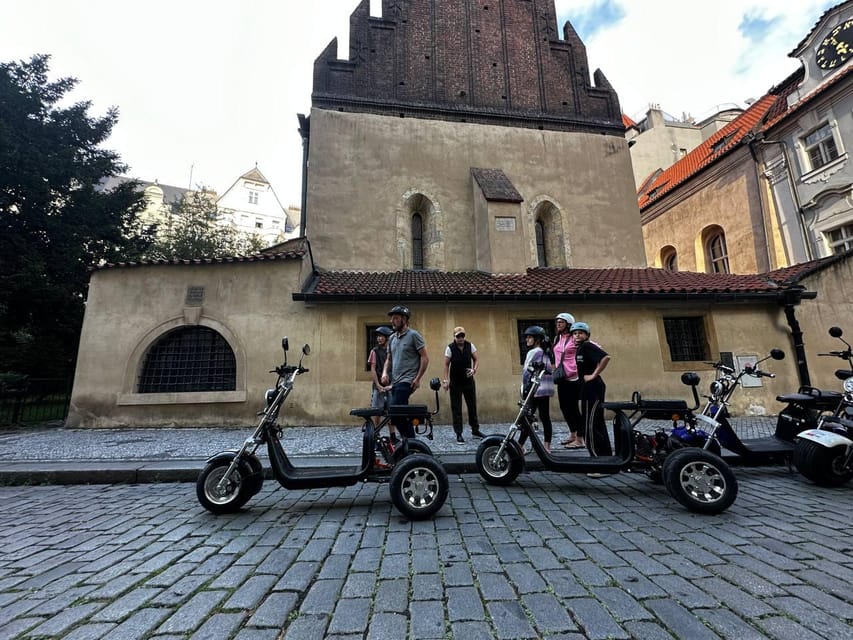 Prague: 2 hours FUN TRIKE tour in Prague with guide - Prague Castle and the Big City View