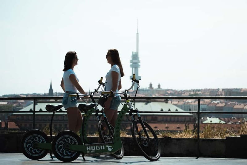 Prague: 3-Hour E-Scooter Tour in German - What the $73 price gives you