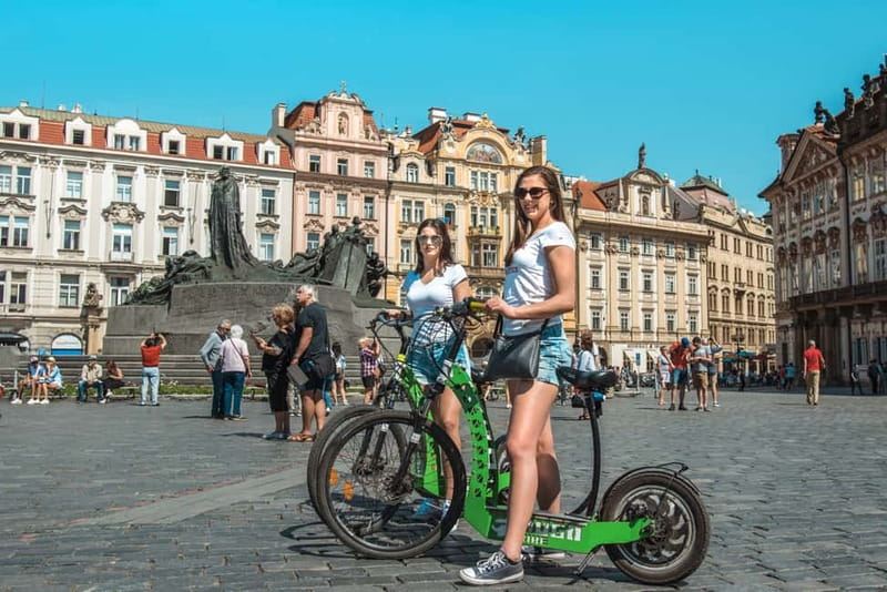 Prague: 4 Hours Grand City Tour by Segway & E-Scooter - Key points at a glance