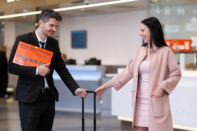 Prague Airport Shared Arrival Transfer - The shared minibus ride into central Prague
