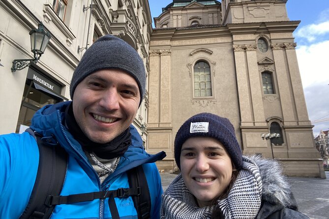 Prague: Alchemy & Dark Arts Exploration Game Tour - The Piss Sculpture and the walk to Charles Bridge