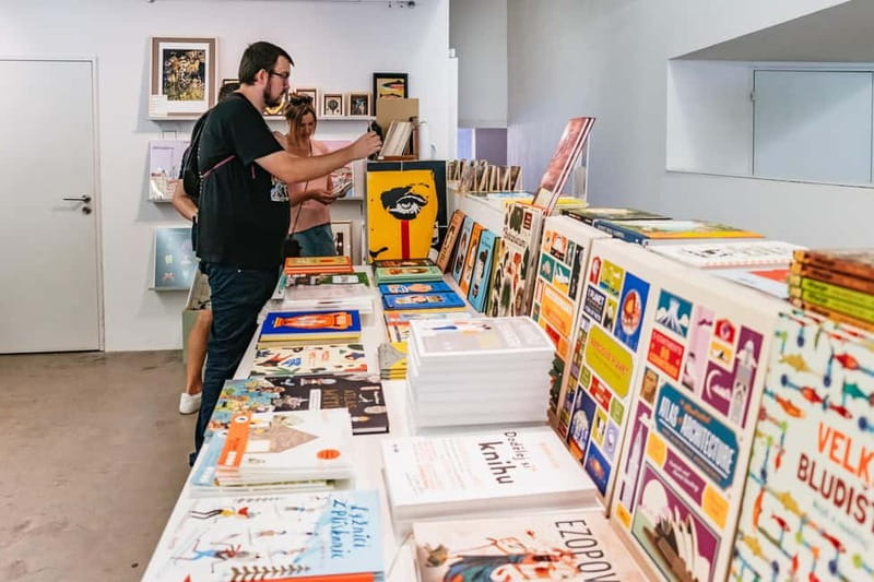 Prague: Alternative Prague Walking Tour - Ending at a bus-built techno and art venue