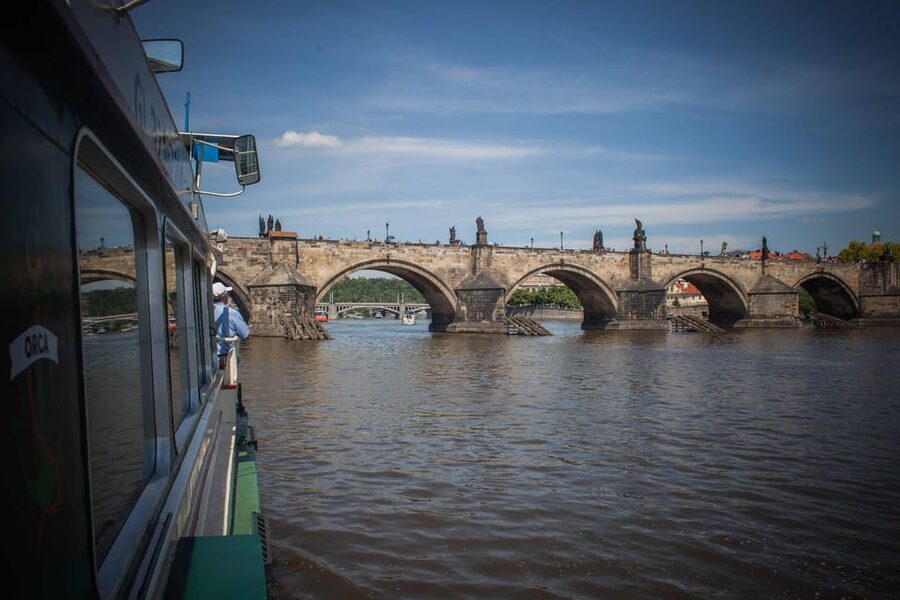 Prague: An unforgettable 2-hour cruise on the Vltava River. - Finding Dock 14 near Čech Bridge