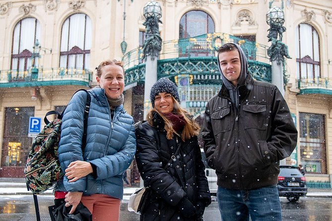 Prague Art Nouveau and Cubism Walking Tour - Lucerna bar and the public life of the city