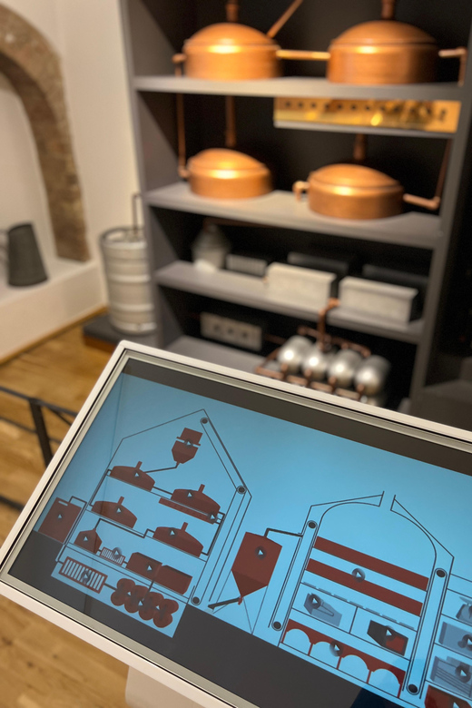 Prague: Beer Museum Tour with Tasting and Beer Bottling - Brewing Basics Through Models, Artifacts, and Video