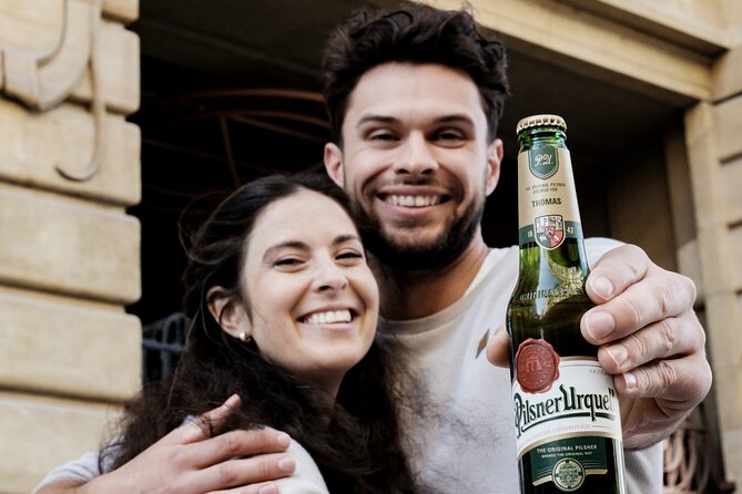 Prague Beer Pouring Class at Pilsner Urquell - The three pours you will practice