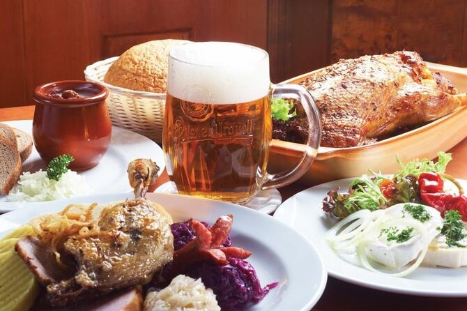 Prague Beer Tasting - 8 types of Czech beer included - The brewing lesson adds value