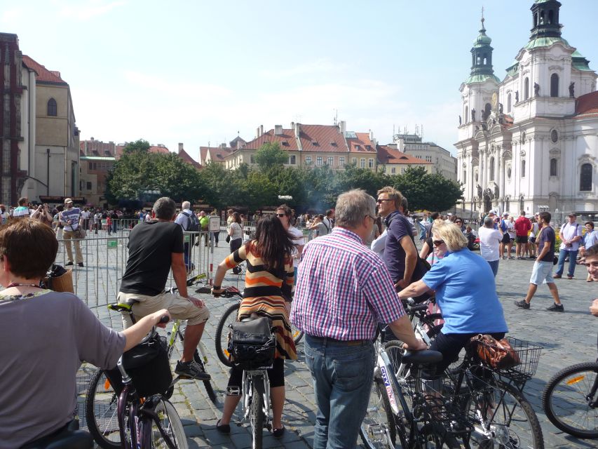 Prague Bike Rental - Old Town by Bike: Short Distances, Slow Riding