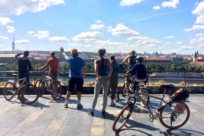Prague Bike Tour - Stunning Viewpoints, Castle, City & Park - Prague Castle without the interior tour