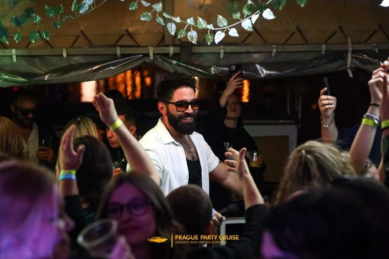 Prague : Boat Party with Afterparty at EPIC - Welcome shots and the value of the $27 ticket