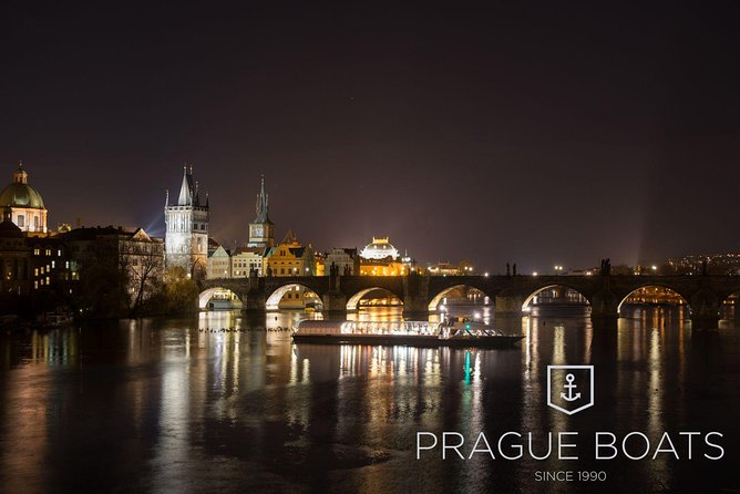 Prague Boats 3-hours Crystal Dinner Cruise - Dinner at the buffet