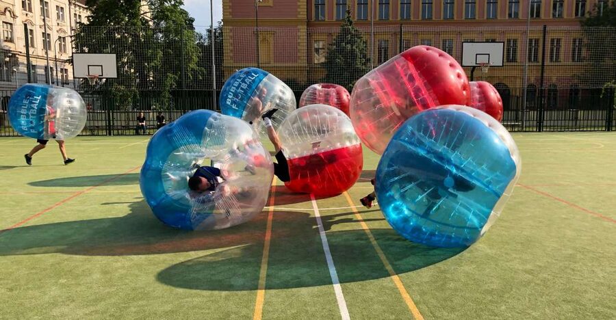 Prague: Bubbles football in city centre of Prague - Key points to know before you book