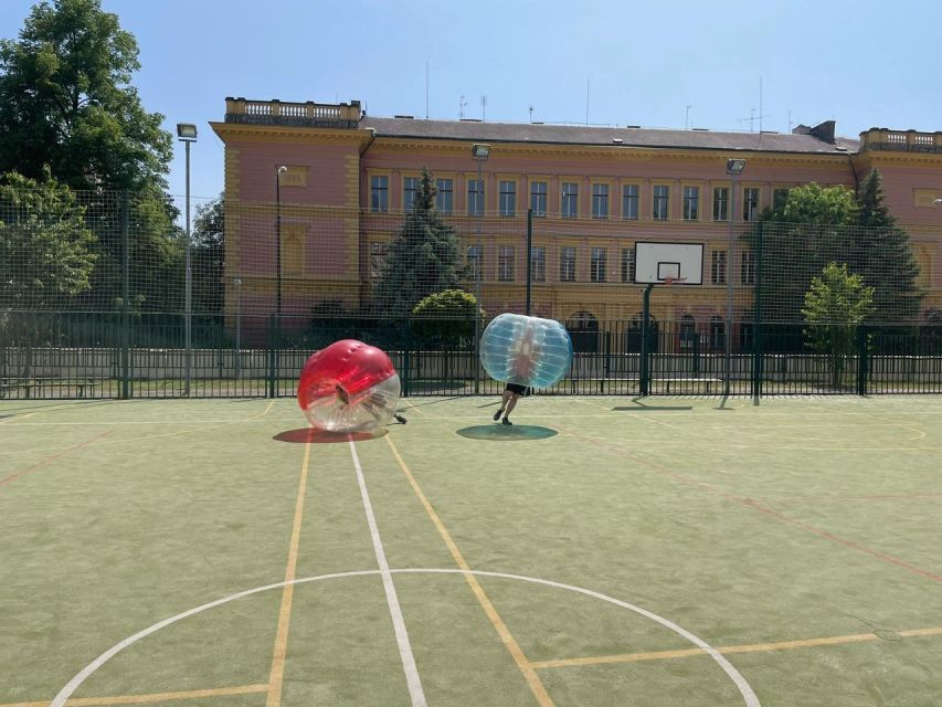 Prague: Bubbles football in city centre of Prague - Should you book Prague bubble football?