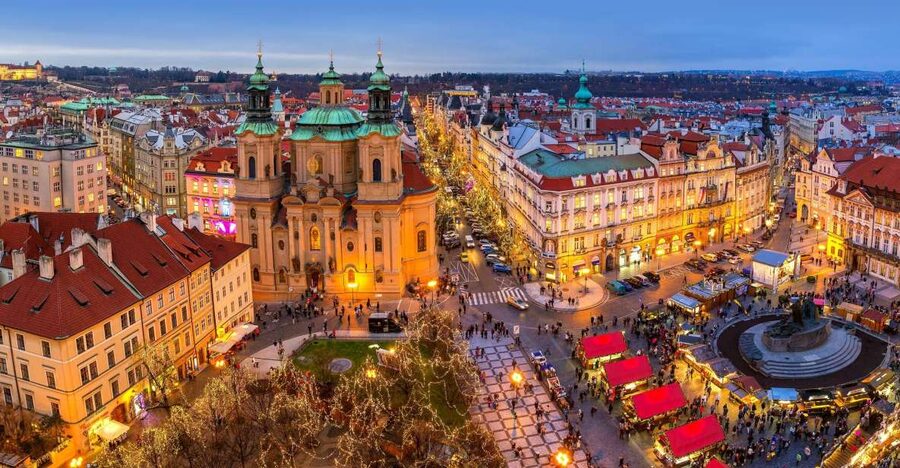 Prague by Car - Charles Bridge closes the route with a walk