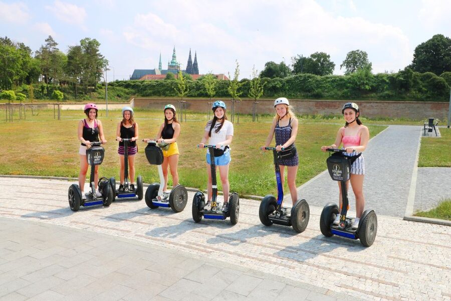 Prague: Castle and Monastery Segway Tour - John Lennon Wall and the riverside city feel