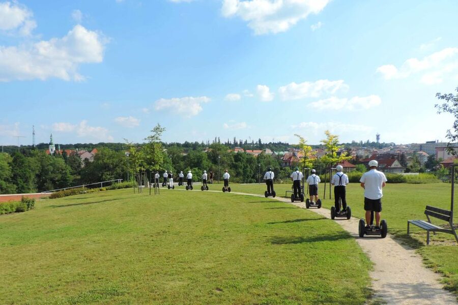 Prague: Castle and Monastery Segway Tour - Strahov Monastery and the monk-brewed beer