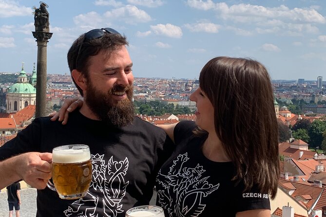 Prague Castle and Pubs Tour with Drinks Included - A pause by Schwarzenberg Palace