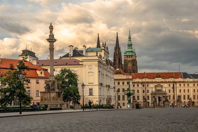 Prague Castle District Tour - Starting at the Prague Castle obelisk