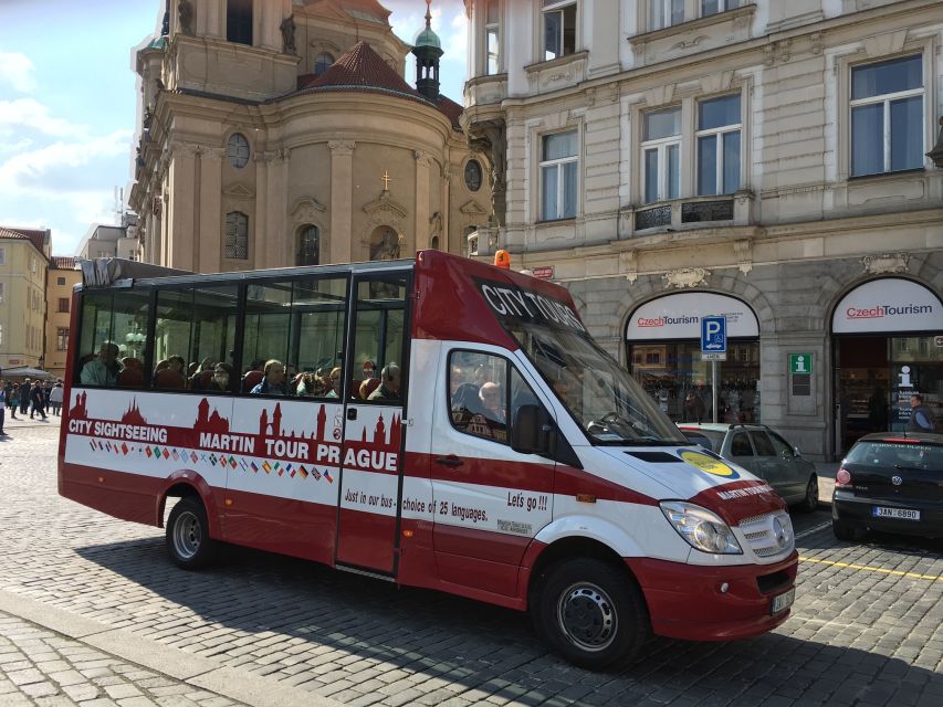Prague City: 1-Hour Orientation Tour by Bus - New Town, built by Charles IV