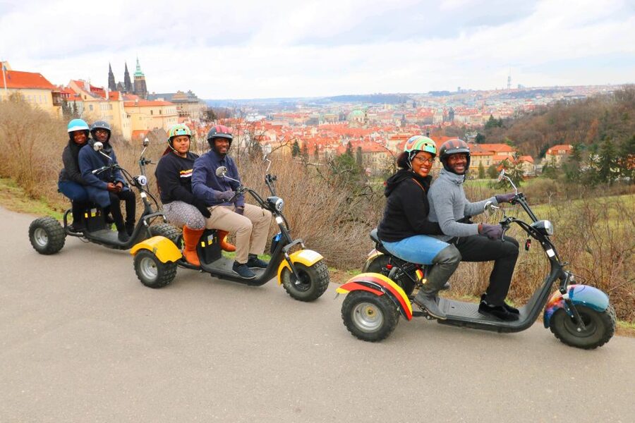 Prague: City Highlights Guided Electric Trike Tour - Queen Anne’s Summer Palace and the castle district
