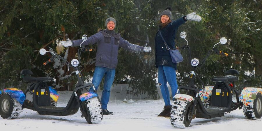Prague: City Highlights Guided Electric Trike Tour - Old Town, New Town, and an important route warning