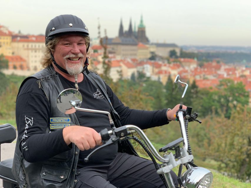 Prague: City Highlights Guided Electric Trike Tour - Starting at the office near the Japanese Embassy