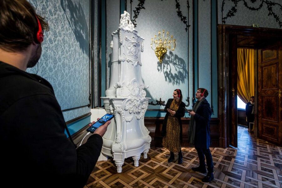 Prague: Clam-Gallas Palace Entry Ticket with Audio Guide - The Marble Hall and Chinese Lounge