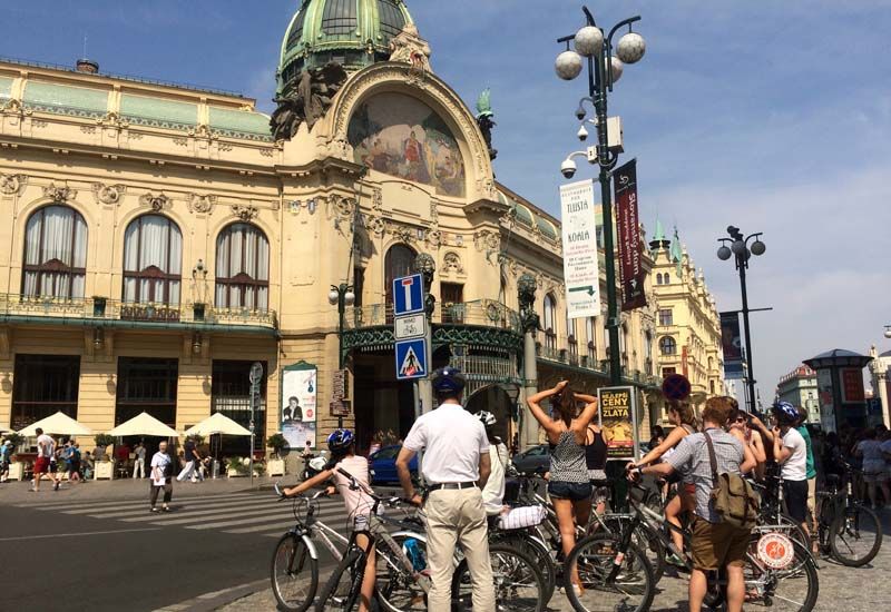 Prague: Classic City Bike Tour - Rudolfinum and the Jewish Quarter