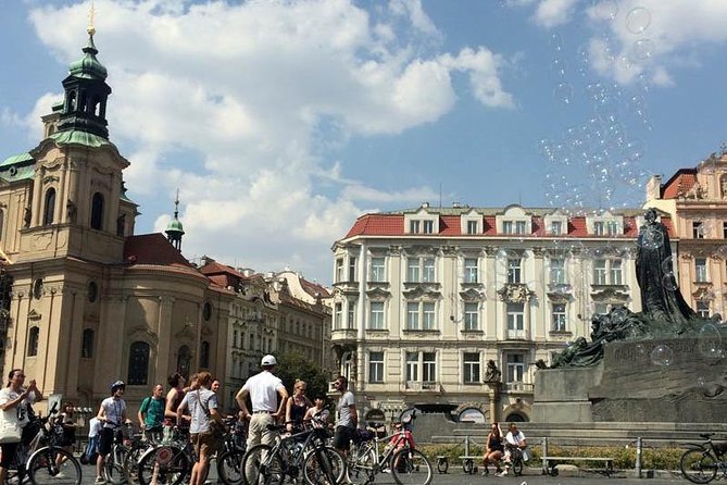 Prague: Classic City Bike Tour (small groups) - The Dancing House and Prague’s river views