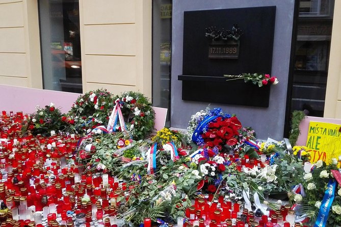 Prague Communism tour with visit of Communism museum - Wenceslas Square and the public face of protest