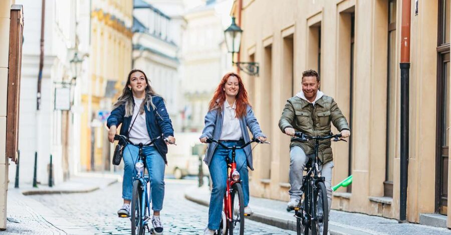 Prague: Complete Bike Tour - The Jewish Quarter and Prague’s layered past