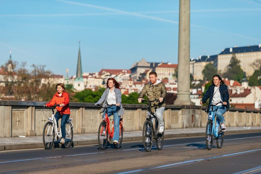 Prague: Complete Bike Tour - New Town and the Prague Spring