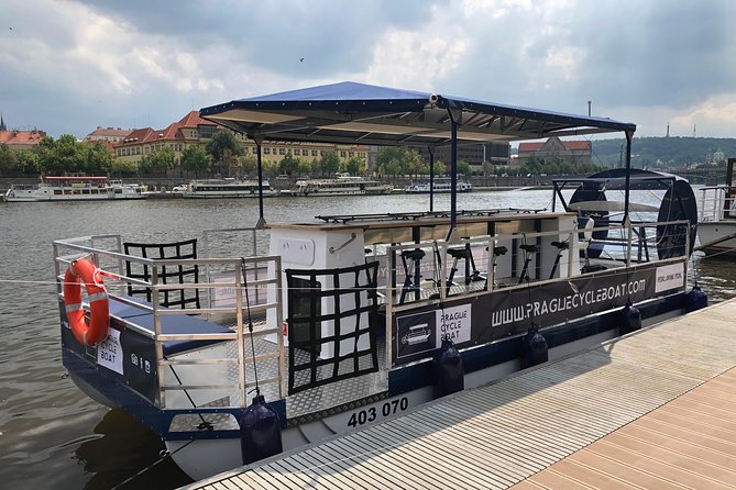 Prague Cycle Boat - The Swimming Beer Bike - What the $532.33 group price means