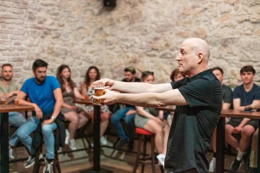 Prague: Czech Beer-Tasting Experience with Snacks - Hermelín cheese and the snack pairing