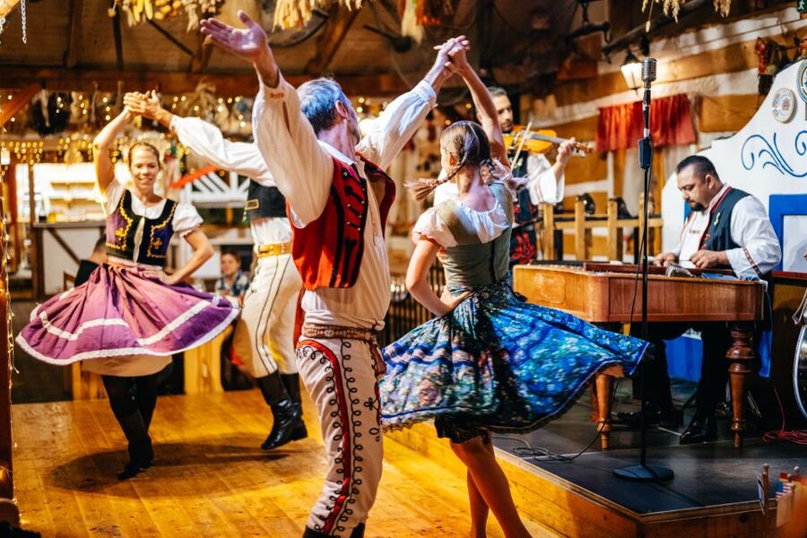 Prague: Dinner with Folk Show and Open Bar - Open bar with beer, wine, and soft drinks