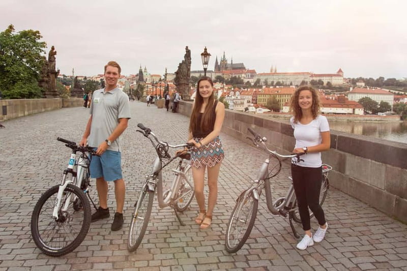 Prague: E-Bike or E-Scooter Tour with A Local Guide - Prague Castle and Queen Anne’s Summer Palace