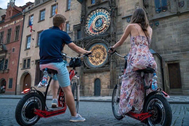 Prague: E-Bike or E-Scooter Tour with A Local Guide - Letná Park and the Giant Metronome