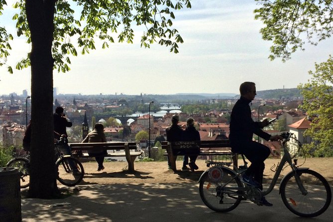 Prague E-Bike Tour - Stunning Viewpoints (small group) - Cernin Palace and the Strahov viewpoint