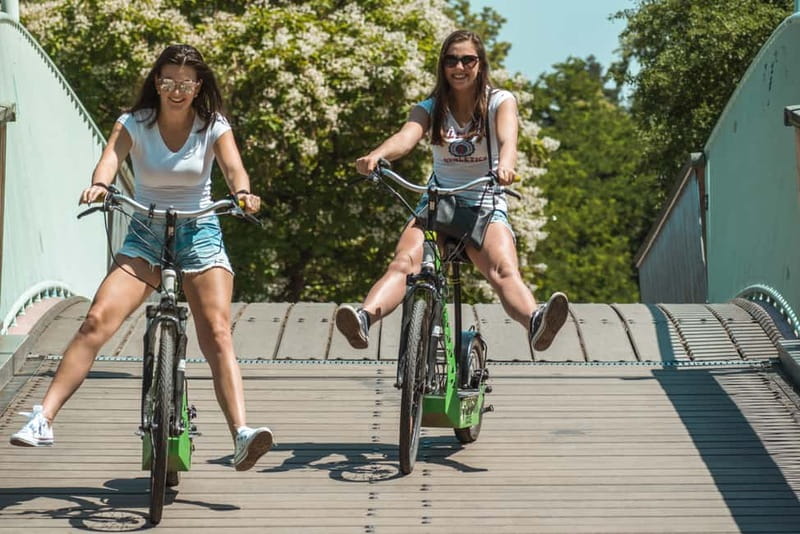 Prague E-Scooter City Tour: Regular or Fat Tire - Key points to know before you book