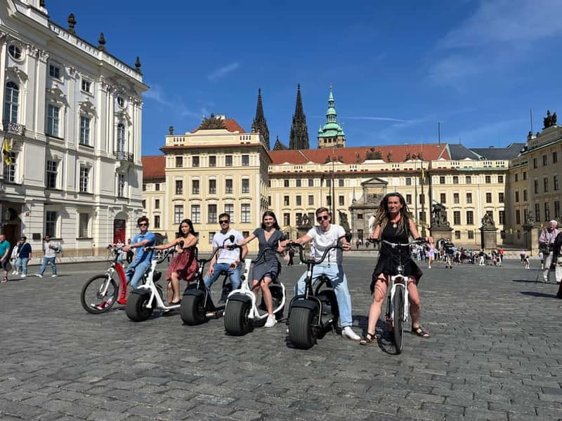 Prague E-Scooter City Tour: Regular or Fat Tire - Prague Castle, Nerudova Street, and Strahov Monastery