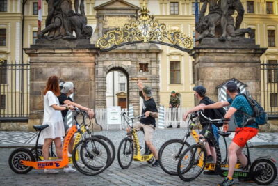 E-Scooter Grand City & Panoramas Small-Group Tour