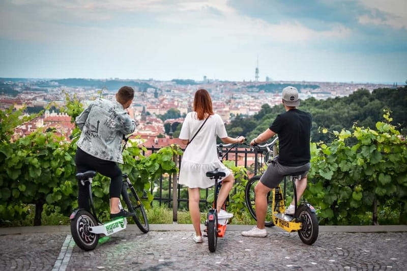 Prague: E-Scooter Grand City & Panoramas Small-Group Tour - What the Guide Adds to the Ride