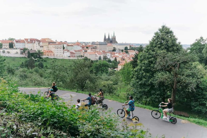 Prague: E-Scooter Grand City & Panoramas Small-Group Tour - Choosing Between 1.5 and 3 Hours
