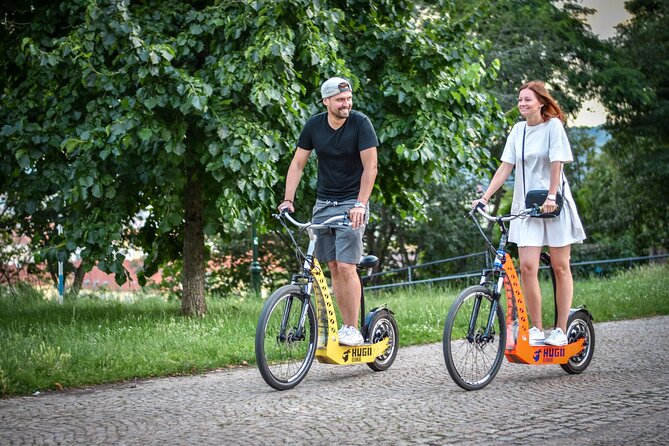 Prague E-Scooter Grand City Tour PRIVATE with PragueWay - Starting beside Charles Bridge in Malá Strana