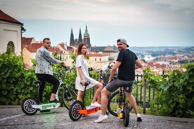 Prague E-Scooter Grand City Tour small-group with PragueWay - Why an e-scooter works well in Prague